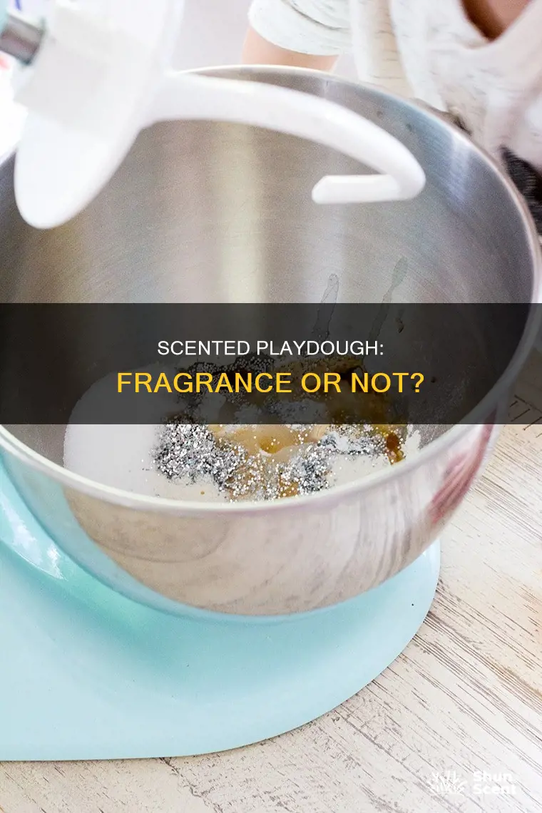 is there fragrance in playdough