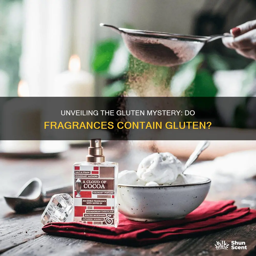 is there gluten in flavor fragrances