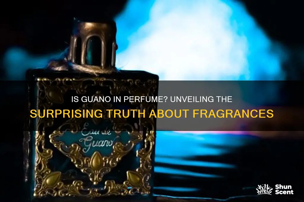 is there guano in perfume