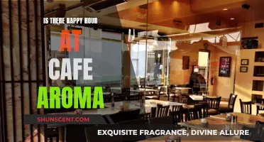 Happy Hour at Cafe Aroma: What You Need to Know