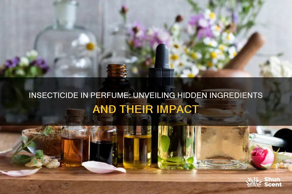 is there insecticide in perfume