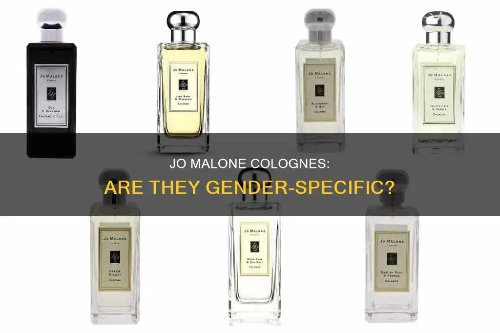 is there jo malone cologne fror men