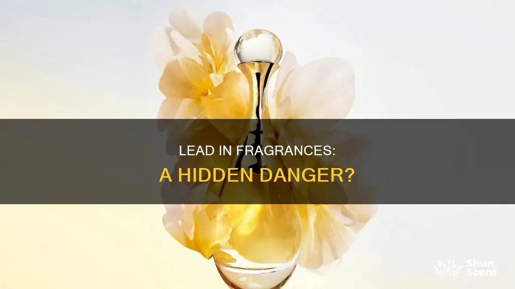 is there lead in fragrances