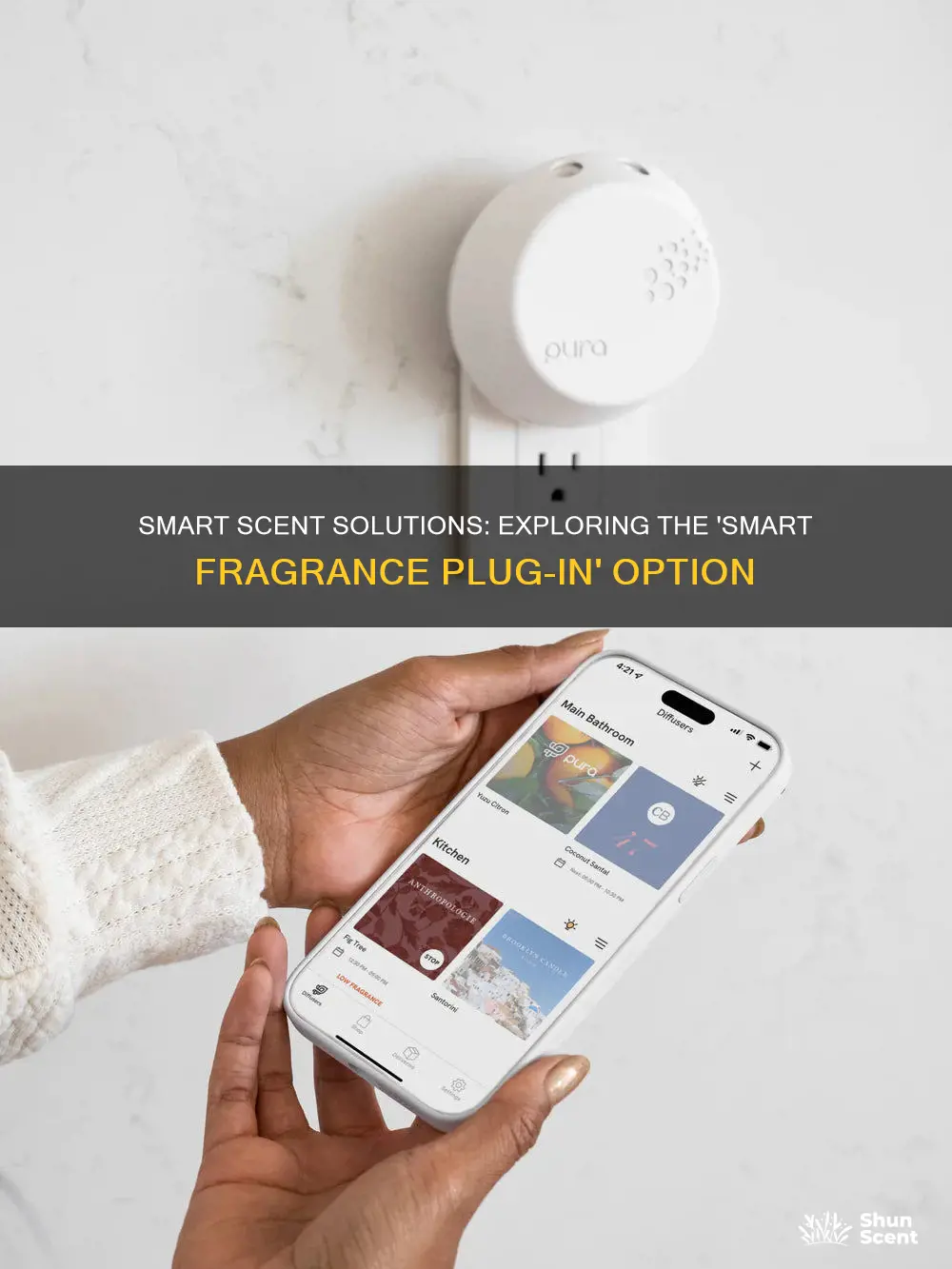 is there smart fragrance plug in