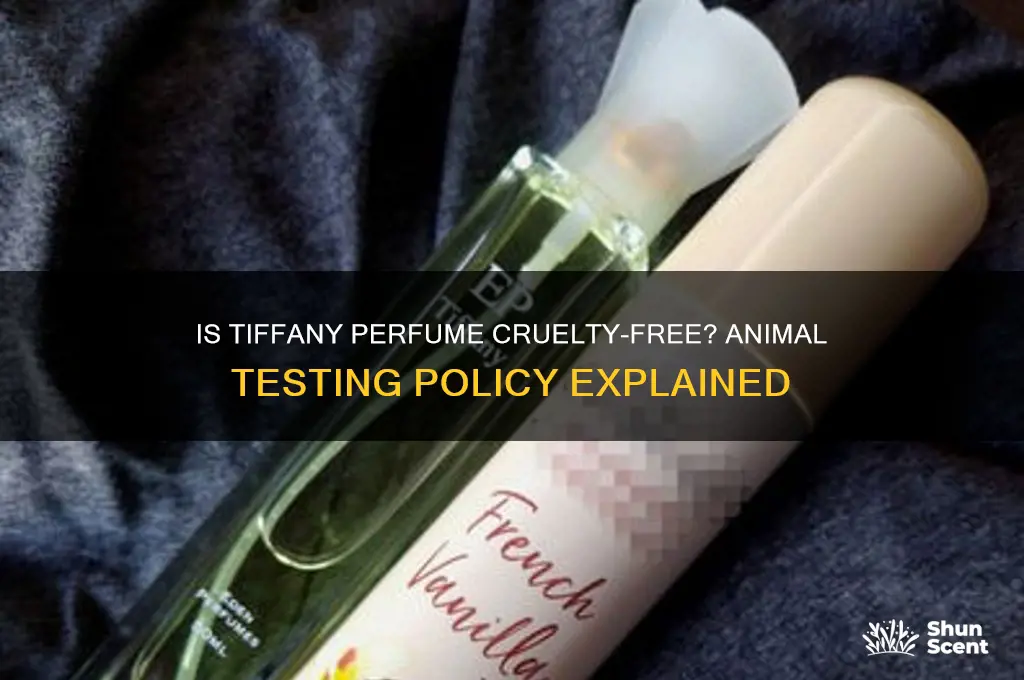 is tiffany perfume tested on animals