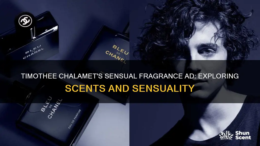 is timothee chalamet in a cologne commercial