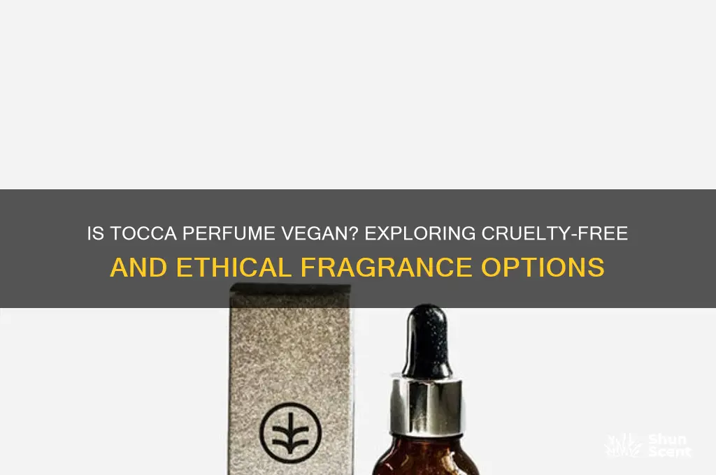 is tocca perfume vegan