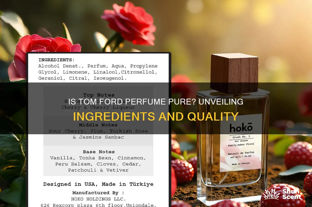 is tom ford perfume pure