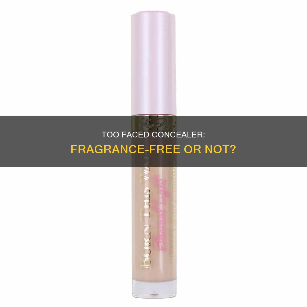 is too faced concealer fragrance free