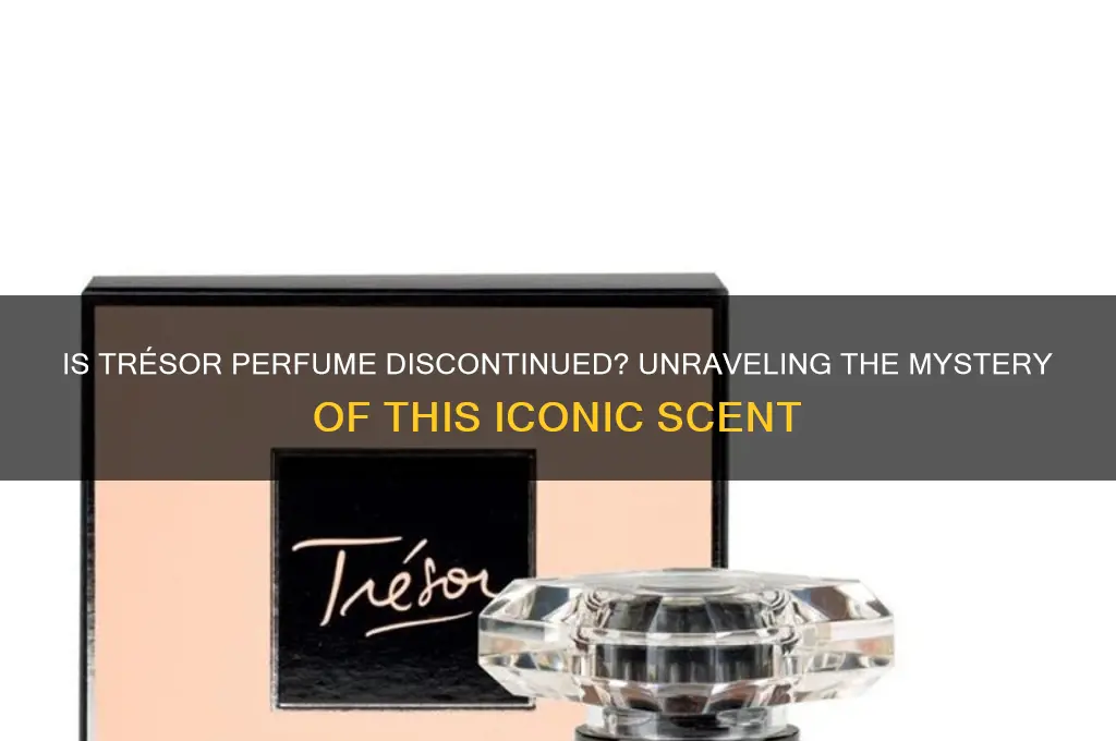 is tresor perfume discontinued