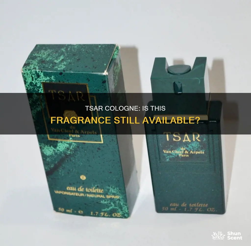 is tsar cologne discontinued