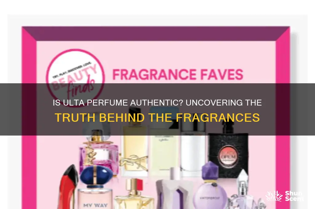 is ulta perfume authentic