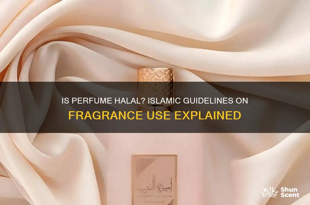 is using perfume allowed in islam