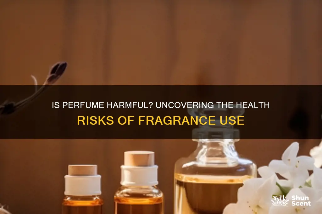 is using perfume bad for you