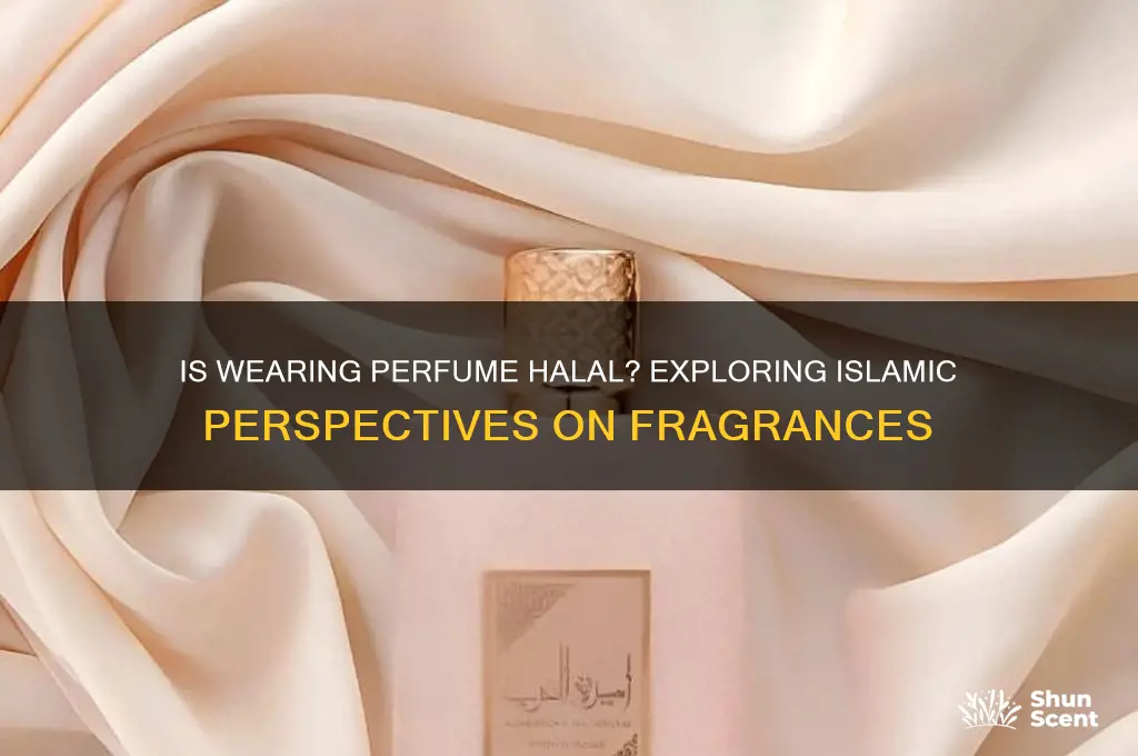 is using perfume halal