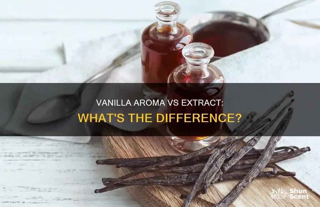 is vanilla aroma the same as vanilla extract