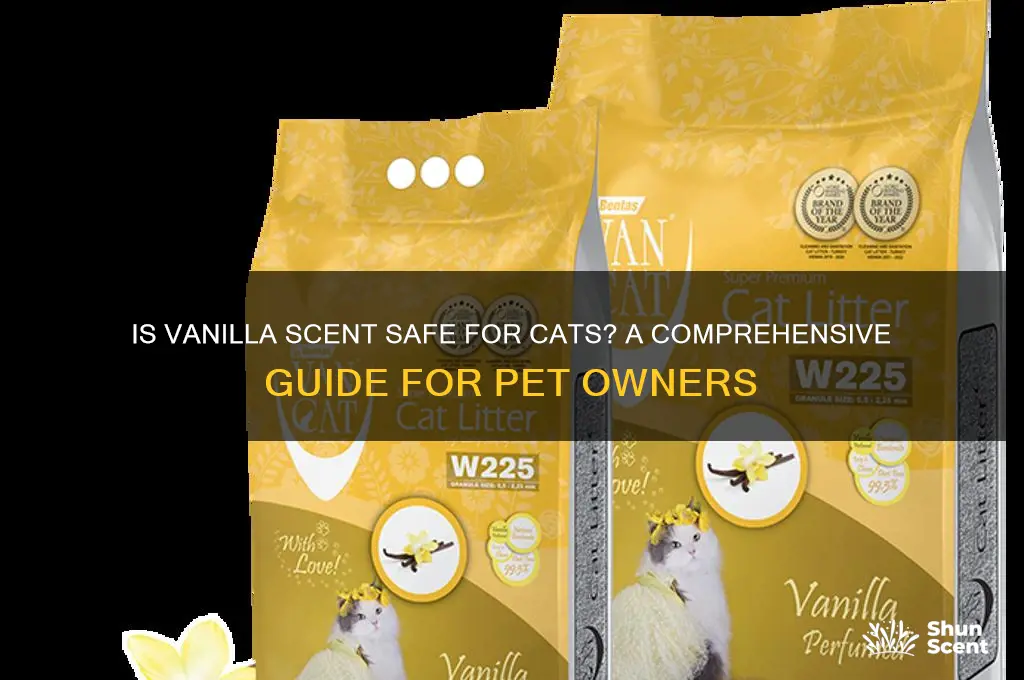 is vanilla scent safe for cats