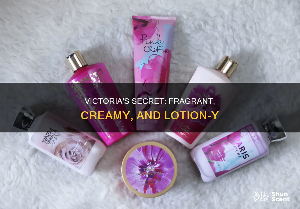is victoria secrets fragrance cream lotion