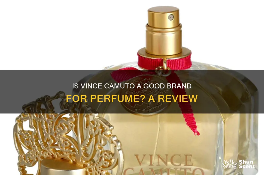is vince camuto a good brand perfume