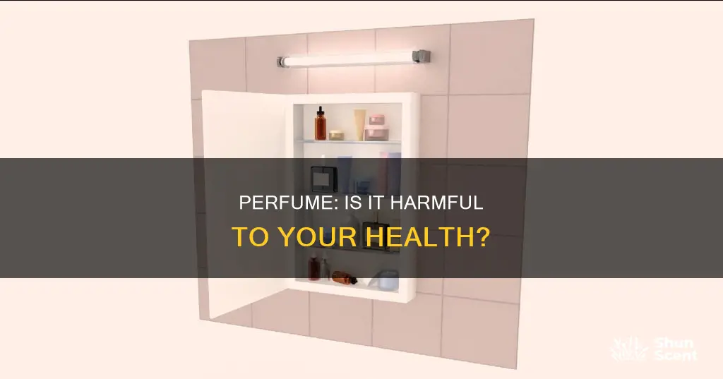 is wearing perfume bad for you