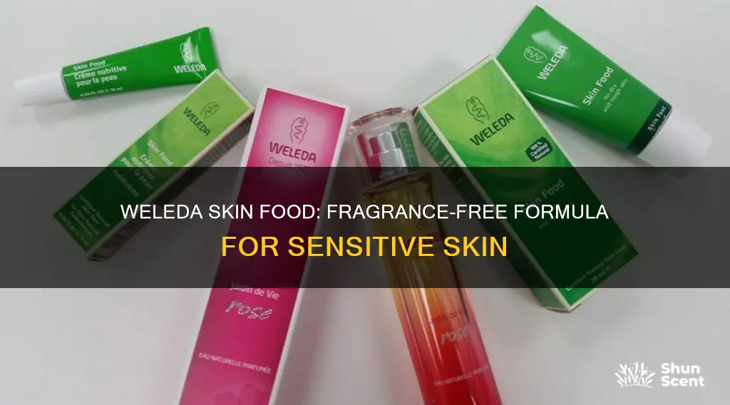 is weleda skin food fragrance free