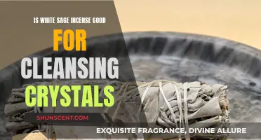 Cleansing Crystals with White Sage Incense: Effective or Not?