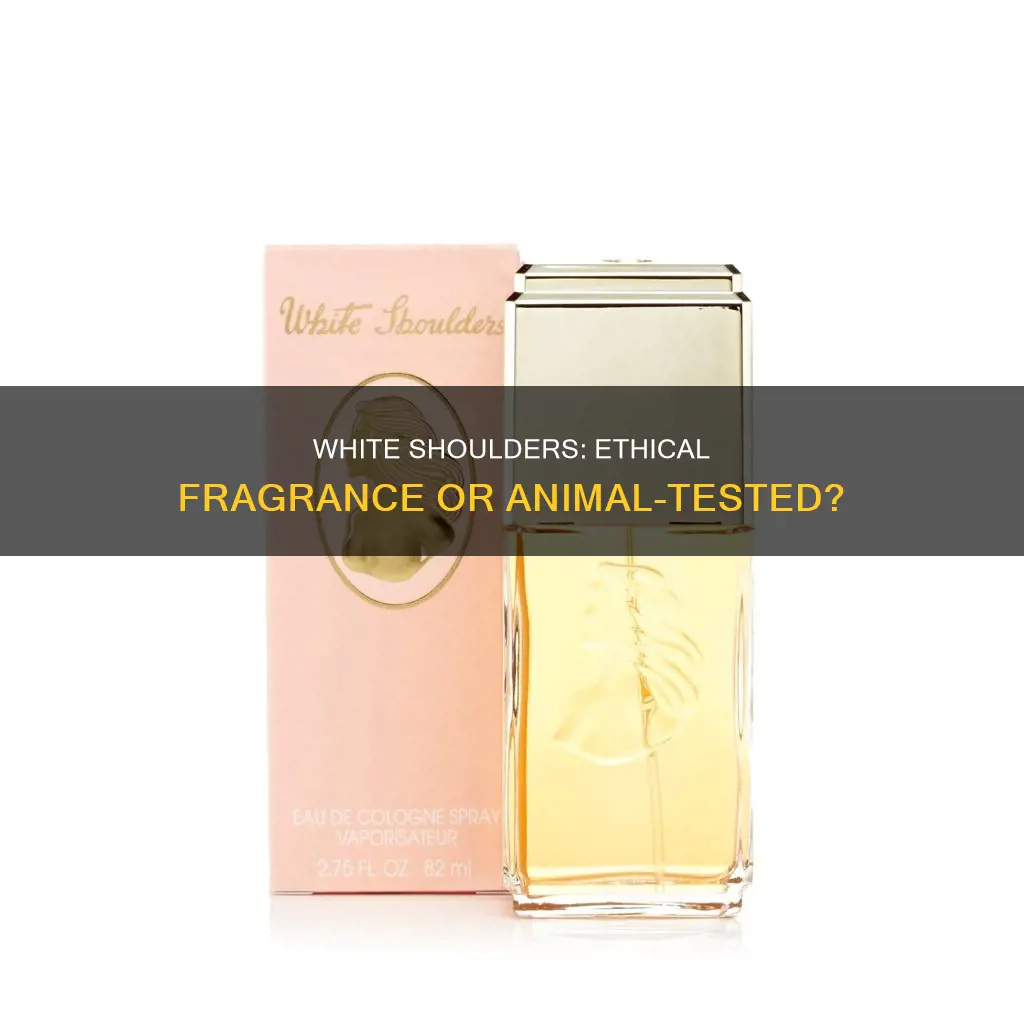 is white shoulders fragrance cruelty free