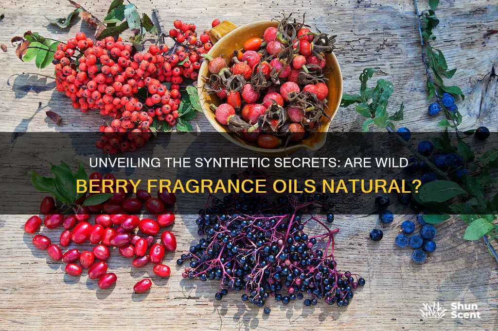 is wild berry fragrance oils mad with synthetic