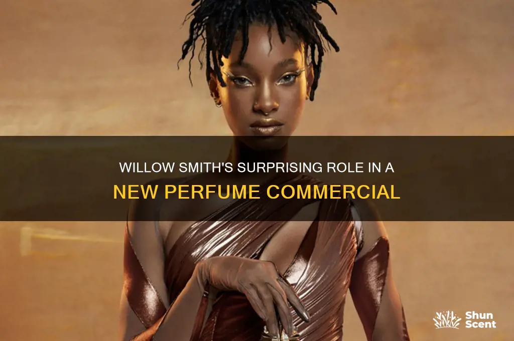 is willow smith in a perfume commercial
