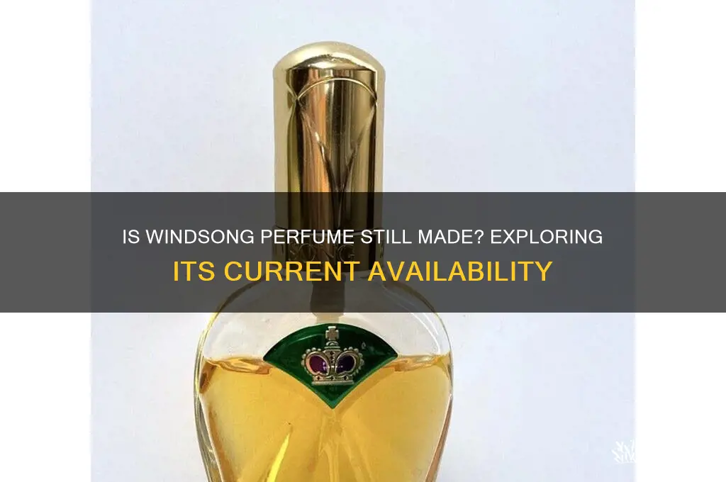 is windsong perfume still made