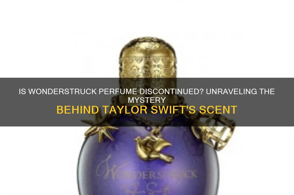 is wonderstruck perfume discontinued