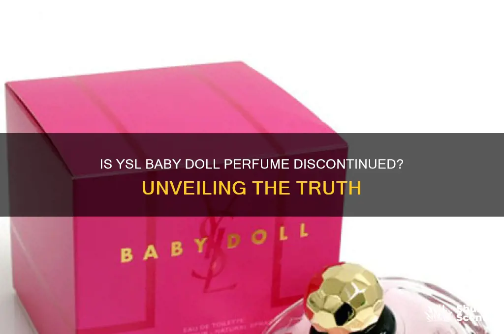 is ysl baby doll perfume discontinued