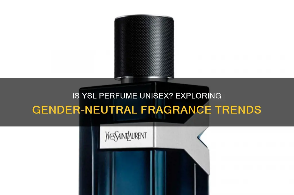 is ysl perfume unisex