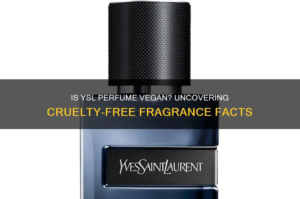 is ysl perfume vegan
