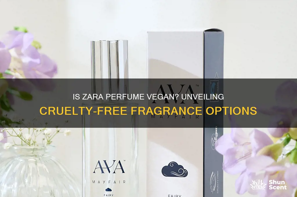 is zara perfume vegan