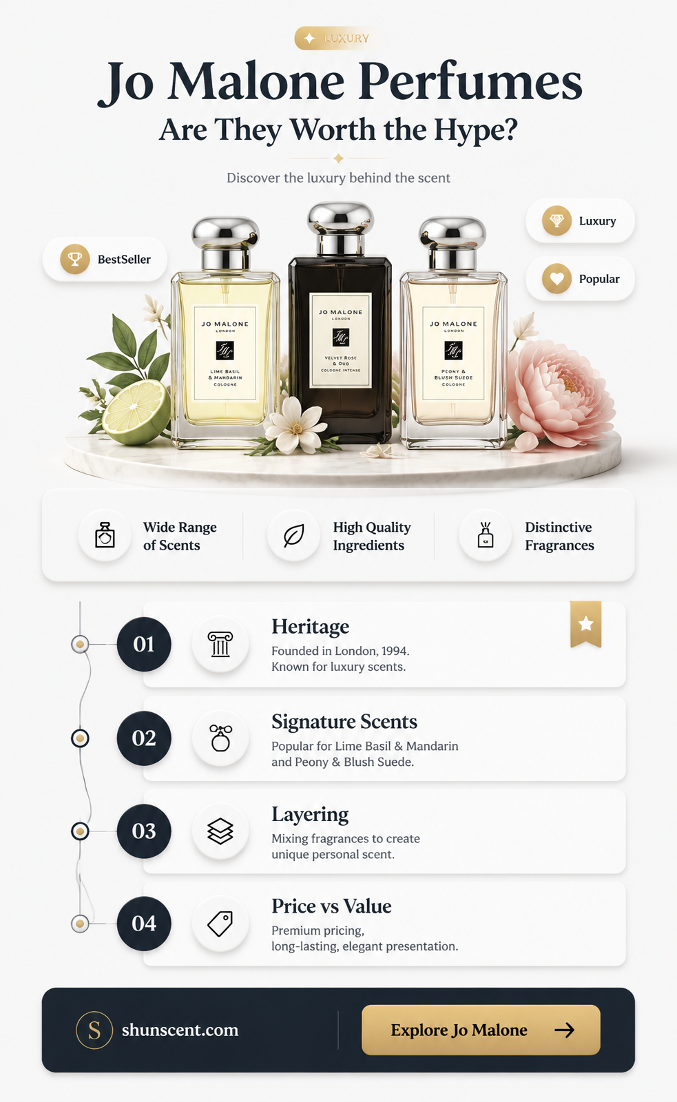 are jo malone perfumes good