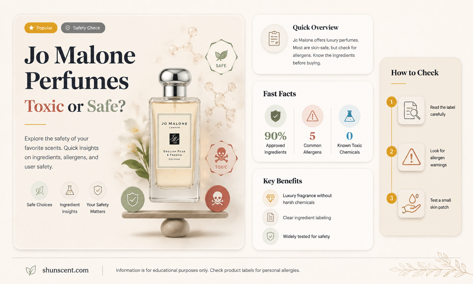 are jo malone perfumes toxic