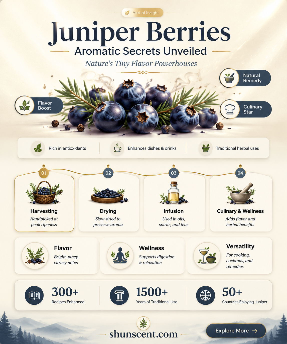 are juniper berries aroma
