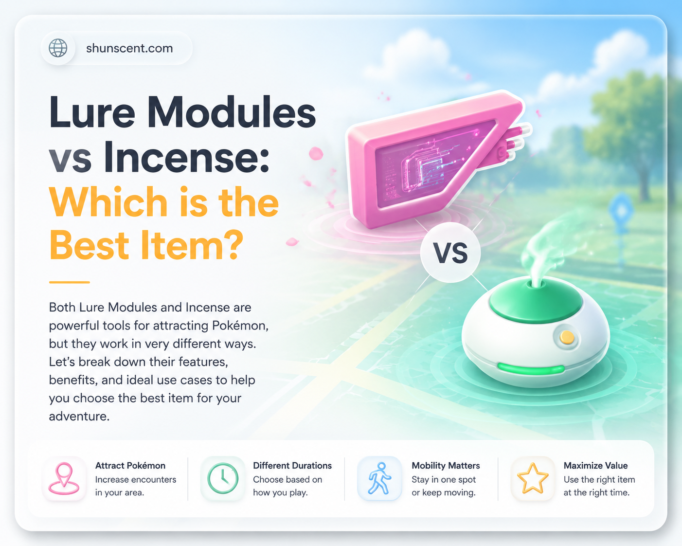 are lure modules better than incense