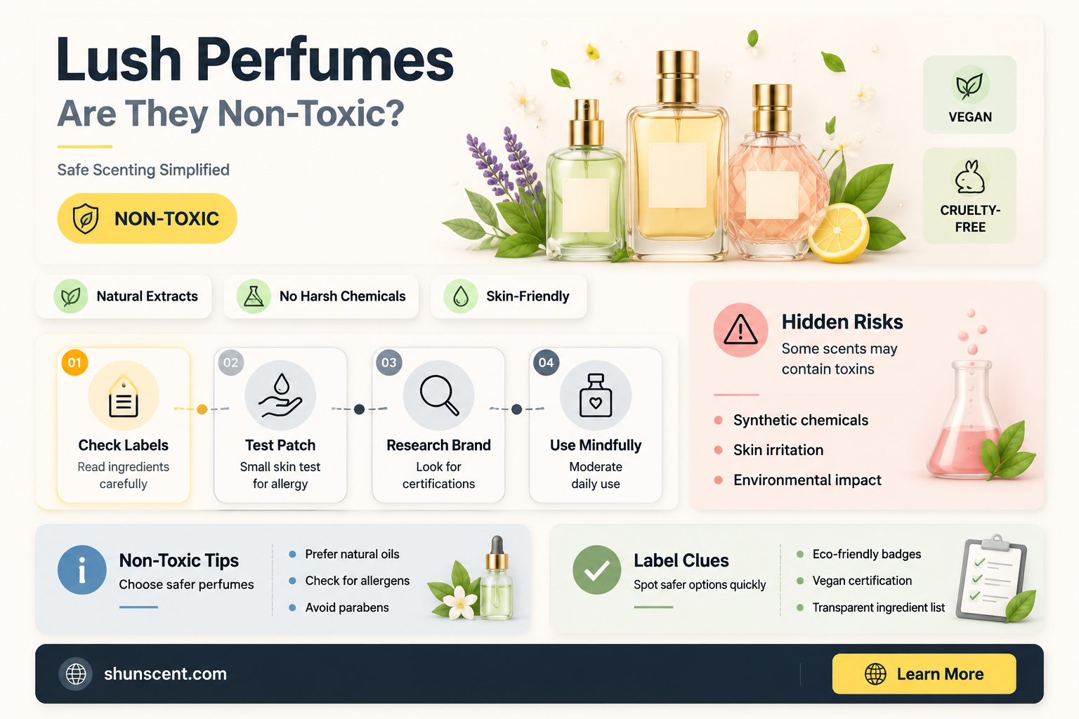are lush perfumes non toxic