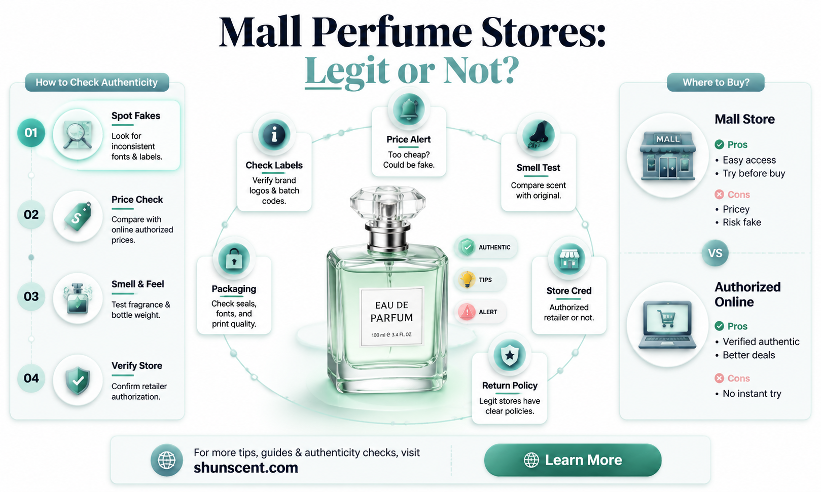 are mall perfume stores legit