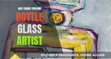 Glass Artist's May Frame Perfume Bottle