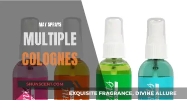 Spraying Scents: May's Multi-Cologne Spritzing Adventure