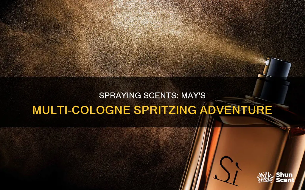 may sprays multiple colognes