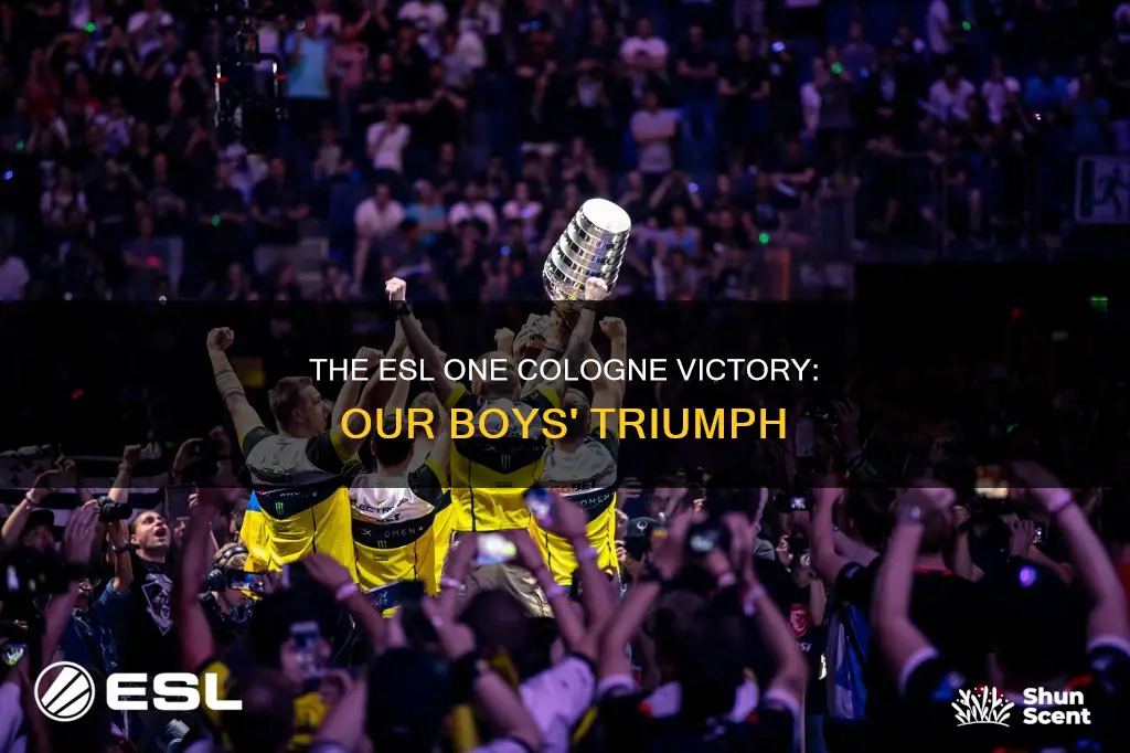 me and the boys winning esl one cologne