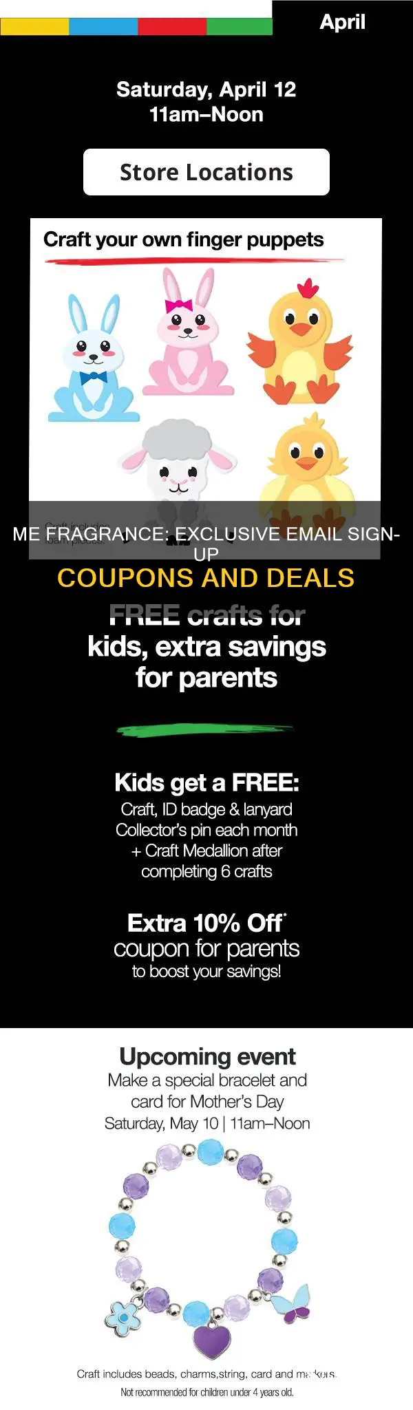 me fragrance coupon for signing up for emails