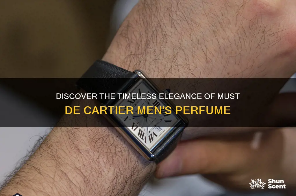 must cartier mens perfume