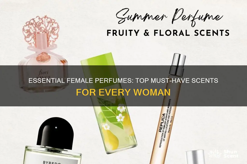 must have female perfumes