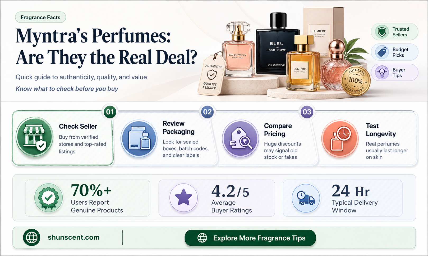 are perfumes on myntra genuine