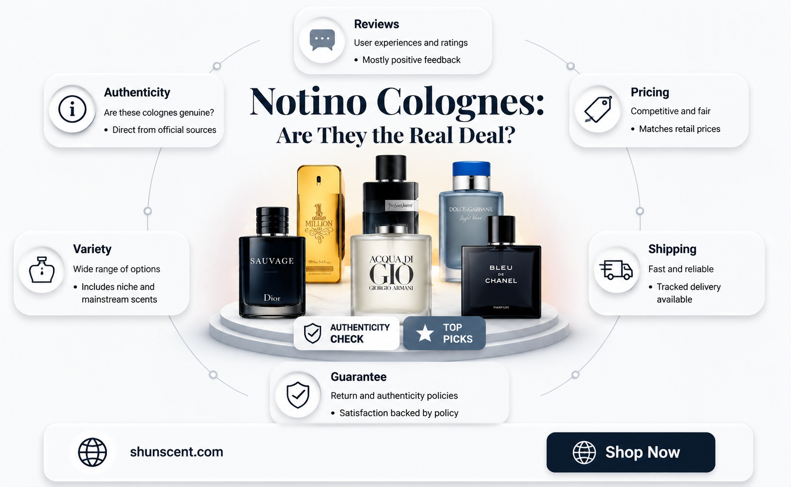 are notino colognes genuine